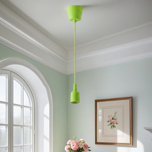 KILYN Suspension en plastique au design moderne, câble de 1 mètre, blanc chaud, interrupteur télécommandé, installation au plafond, Chine - Product Image 5