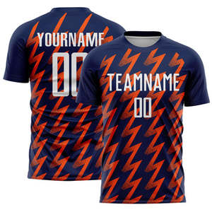 เสื้อฟุตบอลทีมที่ได้คะแนนสูงสุดสำหรับมืออาชีพและในโรงเรียนอุปกรณ์ประสิทธิภาพโลโก้ตามสั่งน้ำหนักเบาและระบายอากาศ - Product Image 1