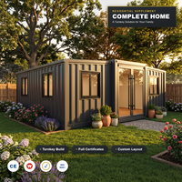 Maison conteneur pliable certifiée CE AS/NZS de qualité supérieure, 20 pieds, 40 pieds, unité d'habitation modulaire préfabriquée pour les constructeurs australiens