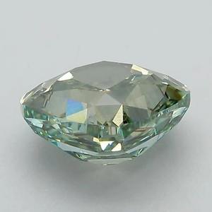 Diamant de luxe de 2,00 carats, taille coussin, vert fantaisie, prix d'usine du fabricant, achat en gros, livraison mondiale, pierre précieuse - Product Image 2