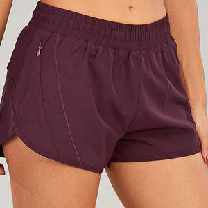 Pantalones cortos deportivos de verano de secado rápido para mujer de fábrica OEM, pantalones cortos deportivos para mujer con cordón para senderismo, multibolsillos, para correr y saltar - Product Image 6