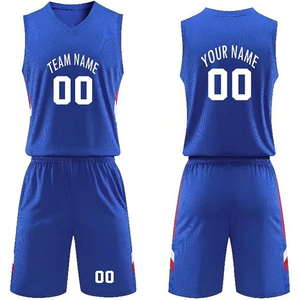 Ensemble d'uniformes de basket-ball imprimés par sublimation pour hommes de haute qualité Short en tissu polyester à séchage rapide Logo personnalisé respirant - Product Image 6