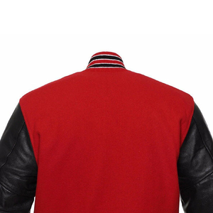 Hot Selling Men's Stand Collar Letterman Windproof <b>Jackets</b> with Front Logo New Fashion Design - Product Image 6