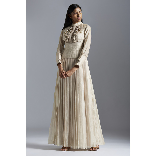 Excellent Quality Gown With Details for Women Party & Wedding Wear from Indian Exporter At Affordable Prices