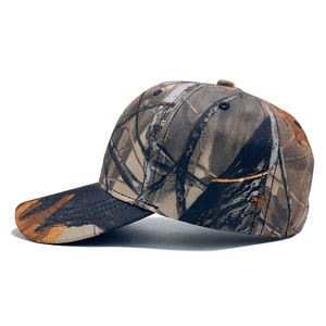 Gorra de Béisbol de Camuflaje con Logotipo Bordado en 3D al por Mayor 2025, Gorra Táctica de 5 Paneles con Estampado de Puntos para Caminar al Aire Libre en la Playa - Product Image 4