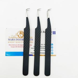 แหนบต่อขนตาแบบปลายงอ90องศาพร้อมโลโก้ออกแบบได้ตามต้องการ - Product Image 5