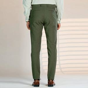 Neohope กางเกงสลิมฟิตสำหรับผู้ชายกางเกงกอล์ฟผ้าไนลอนผ้ายืดมีซิปผ้าทอลายทแยงสำหรับผู้ชายดีไซน์เนอร์อย่างเป็นทางการ - Product Image 6