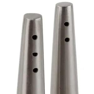 Venta al por mayor de acero inoxidable de metal cónico salero pimentero conjunto OEM vajilla a granel dispensador de especias para uso doméstico y restaurante - Product Image 5