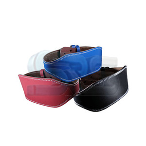 Cowhide Workout Leather Weightlifting Belt Customized Gym Accessories <b>Compression</b> Fitness Training Powerlifting Belt - Product Image 5