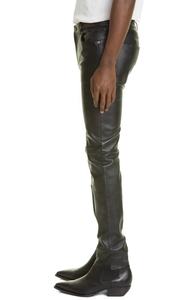 กางเกงหนังแกะแท้สำหรับผู้ชายกางเกงหนังแท้ดีไซน์ใหม่ - Product Image 4