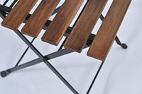 Ensemble de meubles de jardin camion, Table basse et chaises pliables, interface utilisateur d'extérieur, bon marché, qualité supérieure