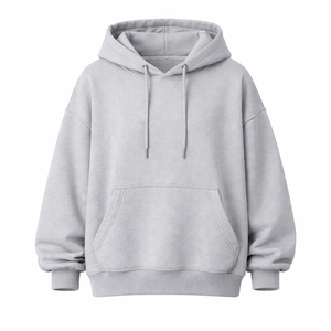 Sweat-shirt à capuche oversize pour homme, streetwear décontracté, manches longues, pull, tendance, confortable, coupe ample, nouveauté 2026 - Product Image 2