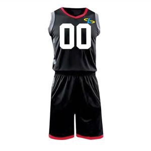Uniformes de basket-ball personnalisés Uniformes de basket-ball pour hommes Ensemble d'uniformes de basket-ball vierges - Product Image 6