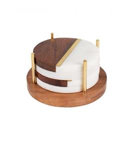 Handmade Luxury High Quality Epoxy Resin Wood Tabletop High Demanding Shape <b>Coasters</b> <b>and</b> <b>Placemat</b> 5mm Thickness - Product Image 2