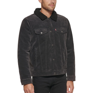 Customized Men's Leather Canvas <b>Jacket</b> Waterproof Windproof Breathable Biker Varsity Style <b>Plus</b> <b>Size</b> - Product Image 1