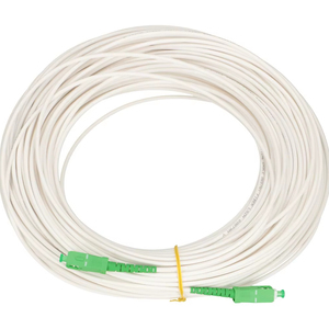 สายแพทช์คอร์ด Extralink SC/APC-SC/APC, LSZH, ซิงเกิลโหมด, ซิมเพล็กซ์, G.657A1, 3 มม., 30 ม., สีขาว - Product Image 1