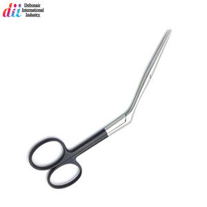 Ciseaux chirurgicaux Heymann en acier inoxydable Supercut, instruments nasaux incurvés ORL pour salle d'opération, manuel par Debonairii - Product Image 3