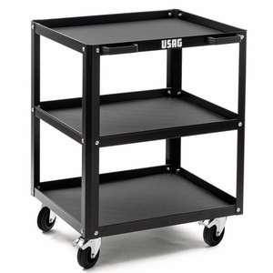USAG Three-Shelf Multi-Purpose Roller Cabinet for <b>Tool</b> <b>Storage</b> - Product Image 1