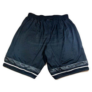Logo personnalisé Short droit à séchage rapide pour hommes Short de sport en maille de basket-ball uni pour hommes Short en maille vierge pour hommes - Product Image 1