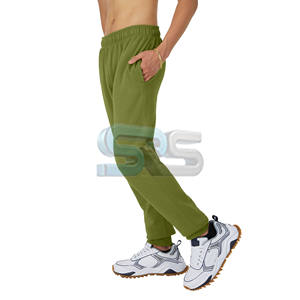 Pantalones lavados de calidad superior para hombre, pantalones de chándal de algodón para correr para el invierno, ropa de calle holgada con cintura elástica - Product Image 2