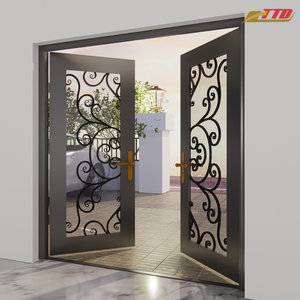 Conceptions décoratives de portes d'entrée et de portes en fer Solutions élégantes, sûres et durables pour une vie élégante - Product Image 1