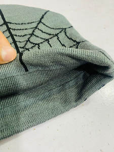 Wholesale Unisex Custom <b>Winter</b> Knitted Beanie <b>Hats</b> with Big Logo Warm Streetwear for <b>Men</b> Outwear Bulk Wear for Beach - Product Image 3