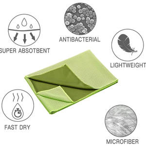 Precio barato Toalla de Yoga de alta calidad de secado rápido sin arena elegante ligero superventas nueva llegada Super Absorb Yoga toalla - Product Image 5