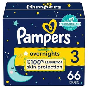 Pañales Pampers Swaddlers Overnights con 100% de capacidad de absorción para dormir, unisex, oferta al por mayor, pañales de calidad. - Product Image 4