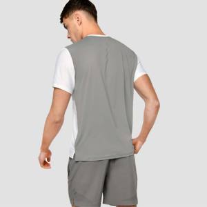 Camiseta atlética de nylon Spandex para hombre con tela de secado rápido y construcción duradera para deportes y entrenamientos - Product Image 3