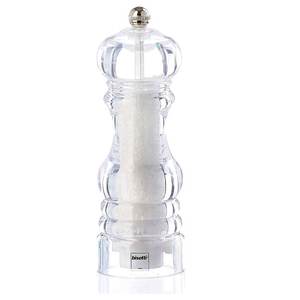 Molinillo de Sal Transparente Bisetti MILANO 8420S de 17.5cm, Producto de Calidad Premium - Product Image 4