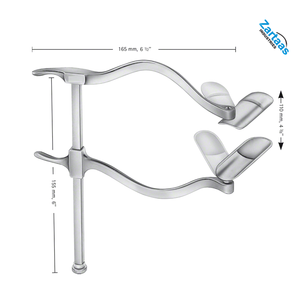 Retractor Rectal SMITH-BUIE de Acero Inoxidable de Alta Calidad, 175 mm, Fabricante y Exportador de Instrumentos Quirúrgicos - Product Image 2