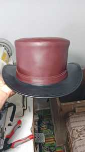 Sombreros de cuero de vaquero para hombre de estilo occidental/mejor proveedor al por mayor sombreros de cuero de vaquero para hombre de secado rápido - Product Image 2