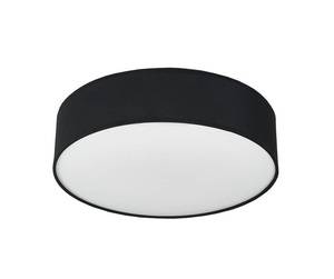Lampada da soffitto Gemena in tessuto nero 2xE27 60W IP20 40cm. (GSC 203600002) - Product Image 1