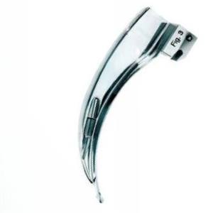 Laryngoscope à lame McIntosh Fig. 3 instruments chirurgicaux manuels en acier inoxydable de 130 mm, de haute qualité, personnalisés, certifiés CE - Product Image 3