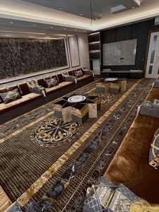 Asientos Orientales para el Suelo, Sofá Étnico, Sofá Árabe Majlis, Sofá Estilo Otomano, Conjunto Árabe Jalsa, Asientos Orientales de Lujo para el Suelo - Product Image 2