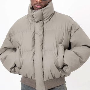 Nuevo Diseño, Chaqueta de Plumón de Invierno al por Mayor, Chaqueta con Capucha, Chaqueta Acolchada para Hombre, Fabricante de Fábrica, Ropa Urbana, Impresión Personalizada, Marca Privada - Product Image 4