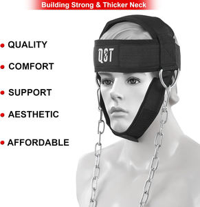 Fitness sécurité néoprène tête harnais respirant Compression formation Gym accessoire pour haltérophilie et entraînement de croissance musculaire - Product Image 3