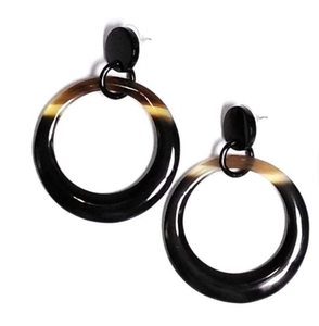 Pendiente de cuerno de búfalo de moda antiguo para joyería más vendida Diseño moderno de mujer - Product Image 6