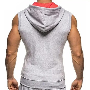 Sweat-shirt à capuche unisexe en coton épais et surdimensionné, personnalisable avec logo, qualité supérieure, vente en gros, pull molletonné épais - Product Image 3