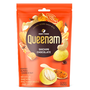 Vietnam Meilleure Vente Chocolat Dragée Haute Qualité Vente en Gros OEM HALAL Shichimi Enrobé de Chocolat Amande Noix de Cajou 150G - Product Image 1