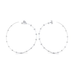 Aretes de Aro de Oro Sólido de 14K con Diseño Clásico REYES, con Moissanita Certificada por GRA, para Mujer, Regalo de Aniversario de Lujo, Joyería Fina - Product Image 5