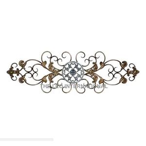 Art mural en forme de feuille en aluminium Style fantaisie de luxe fait à la main Vente à chaud de la plus haute qualité Art mural décoratif pour la maison - Product Image 5