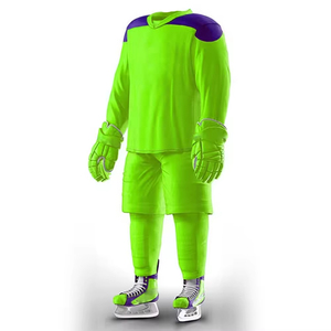 Maillot de hockey sur glace personnalisé en sublimation 100% polyester, vente chaude, maillot de hockey OEM, uniforme de hockey, fabriqué au Pakistan, service OEM - Product Image 4