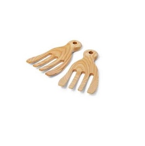 Cuillère à main en bois, meilleur style, articles de cuisine et de maison les plus vendus, ensemble de service en bois pour mélanger la salade, vente chaude, articles les plus vendus - Product Image 4