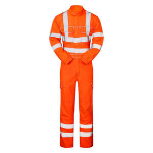 Premium top Quality Hi-Vis Work wear Men's Waterproof Overall <b>Suits</b> OEM Design Reflective Tape Work-wear Uniforms - Product Image 3