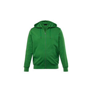 Sweat à capuche zippé en molleton ample de fabrication industrielle, en coton mélangé, streetwear pour l'automne, impression sérigraphique de logo personnalisé - Product Image 3