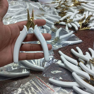 Pince à bijoux en acier inoxydable durable, outils de précision multifonctionnels pour la fabrication de bijoux, l'enroulement de fil et la réparation de bijoux - Product Image 3