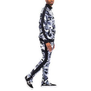 Meilleure vente en gros personnalisé polaire broderie logo survêtement 100% polyester jogging costume - Product Image 3