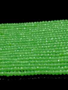 สร้อยคอลูกปัด tsavorite สีเขียวธรรมชาติลูกปัดเจาะสูงลูกปัดพลอยเจียระไนลูกปัด tsavorite หลวมสำหรับการทำเครื่องประดับ - Product Image 5