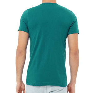 Camisetas de manga corta de verano ajustadas para hombre Diseño bajo MOQ Servicio OEM Venta en línea Hecho de poliéster/algodón - Product Image 3